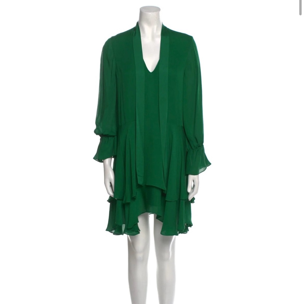 Alice + olivia silk tent dress
